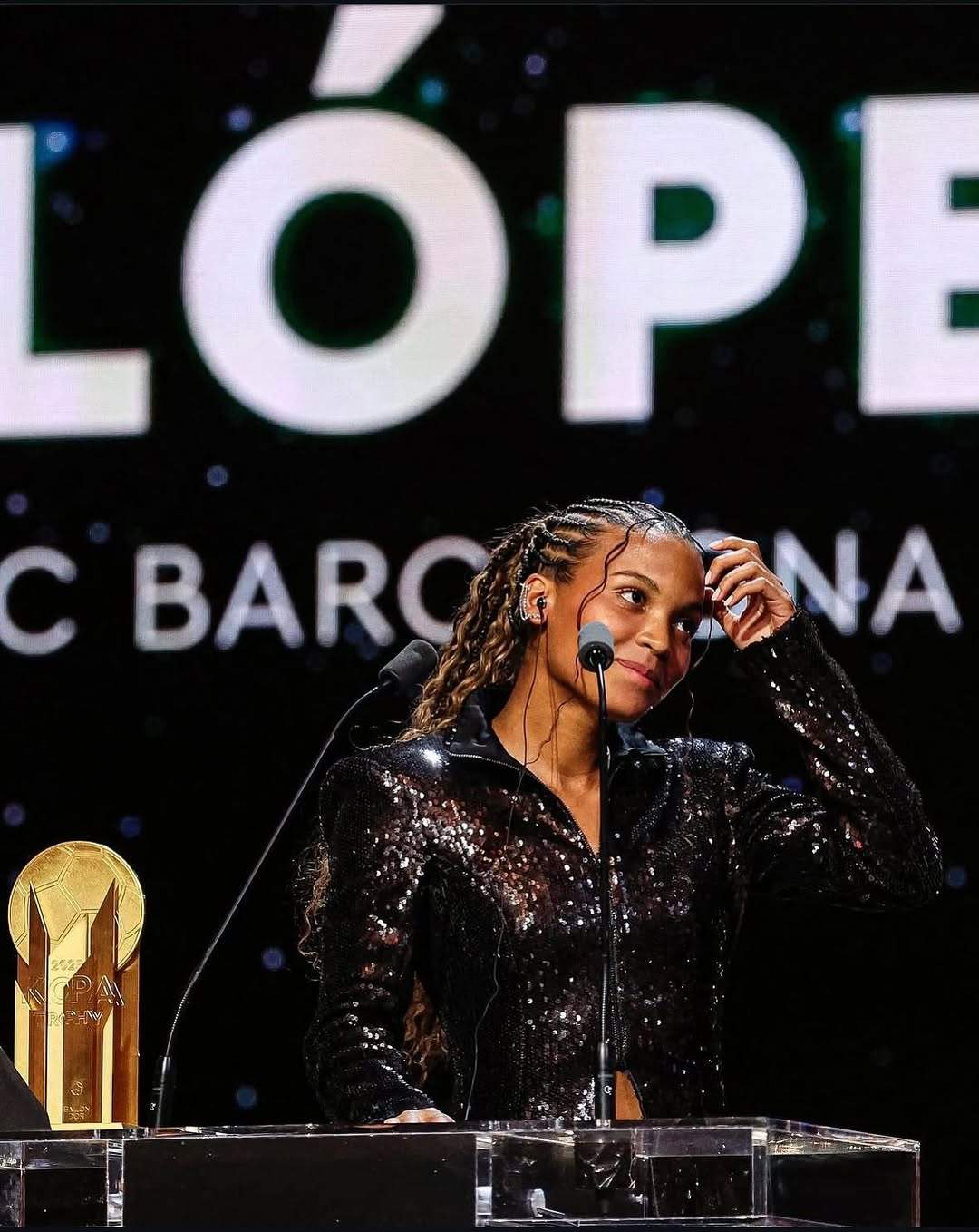 Vicky López, guanyadora del Trofeu Kapa / Instagram Vicky López, guanyadora del Trofeu Kapa / Instagram