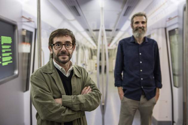 Exposición 100 años de metro en el Palau Robert comissaris/ Foto: Carlos Baglietto Exposición 100 años de metro en el Palau Robert comissaris/ Foto: Carlos Baglietto