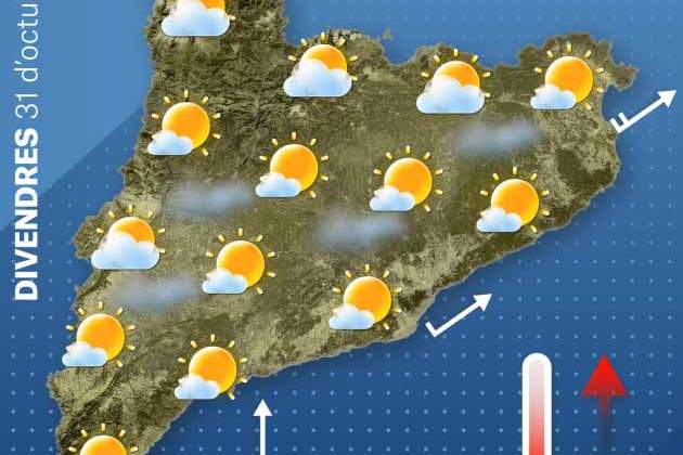 Mapa dijous Catalunya 31 10 Mapa dijous Catalunya 31 10