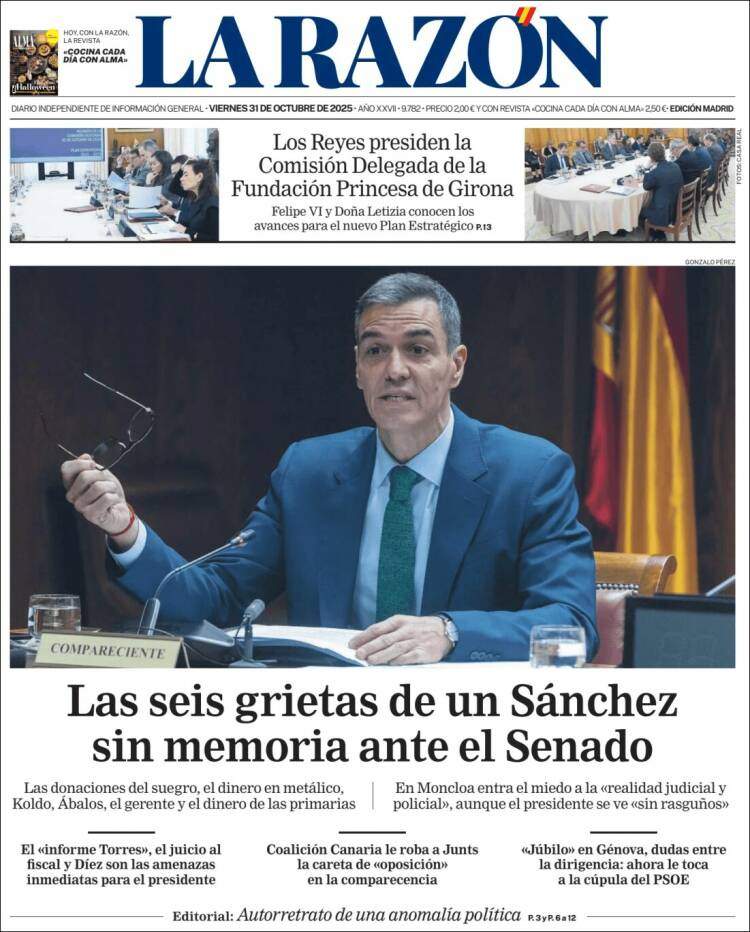 La Razon, 31 octubre La Razon, 31 octubre