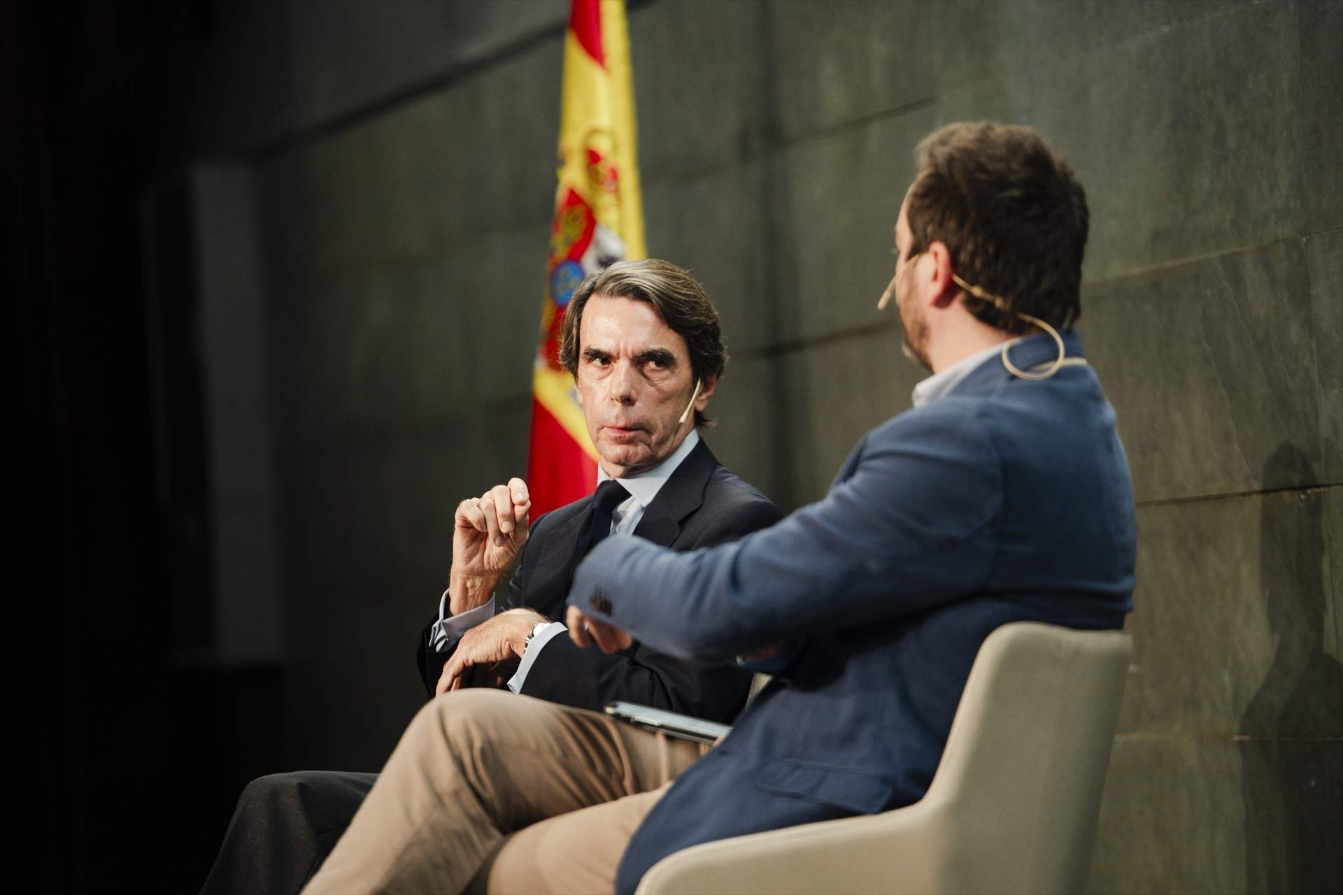 Aznar se refiere ahora a Vox como "extrema derecha" por primera vez Aznar se refiere ahora a Vox como "extrema derecha" por primera vez