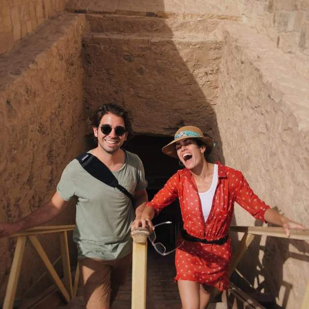 Júlia Bonjoch i Enric Cambray a Egipte   Instagram Júlia Bonjoch i Enric Cambray a Egipte   Instagram
