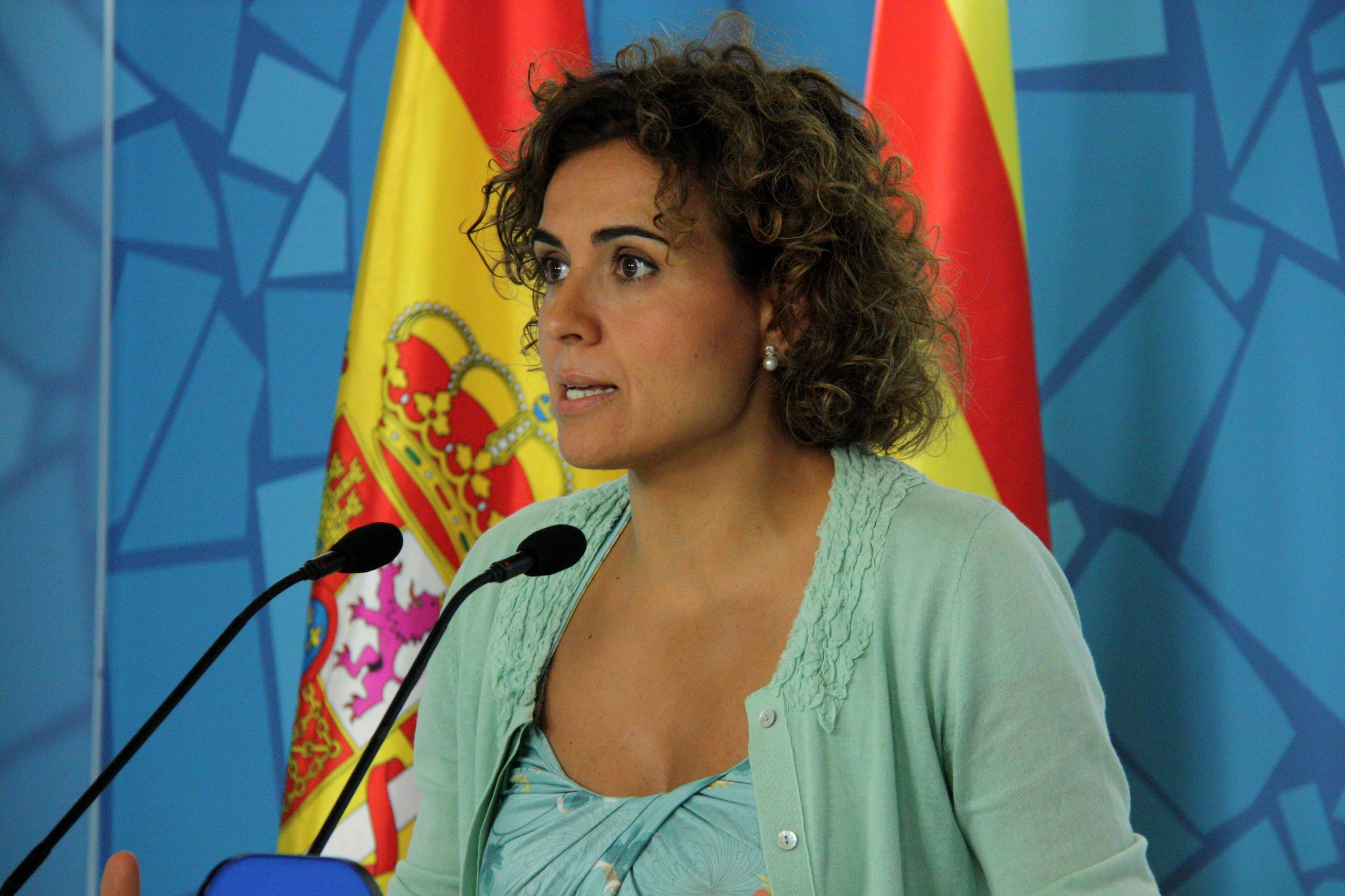 Dolors Montserrat, hija, la ministra catalana