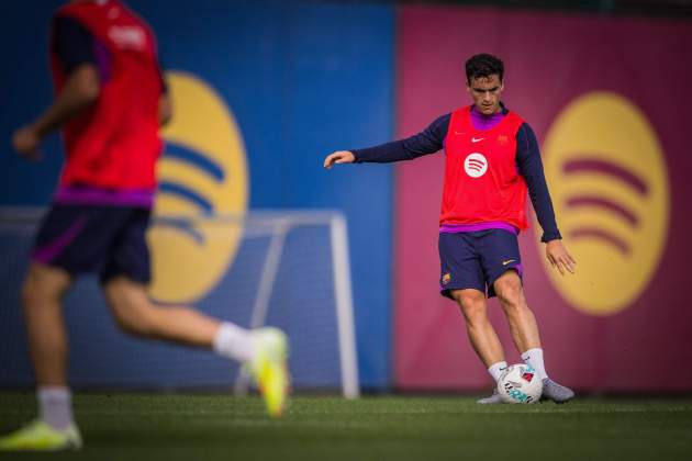 Andrés Cortés entrenamiento Barça / Foto: FC Barcelona Andrés Cortés entrenamiento Barça / Foto: FC Barcelona