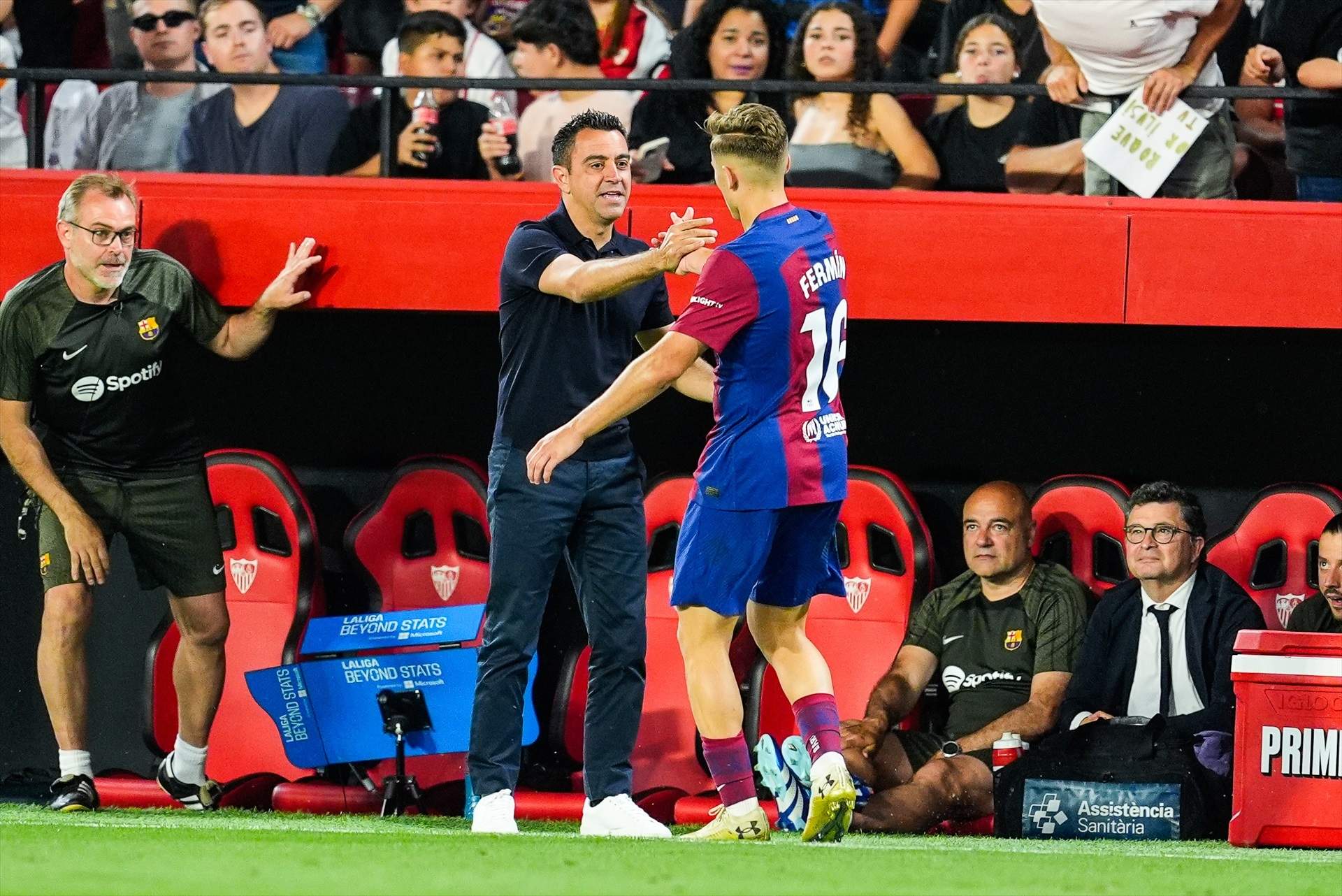 El jugador que Xavi va veure abans que ningú: així va néixer el fenomen Fermín López El jugador que Xavi va veure abans que ningú: així va néixer el fenomen Fermín López