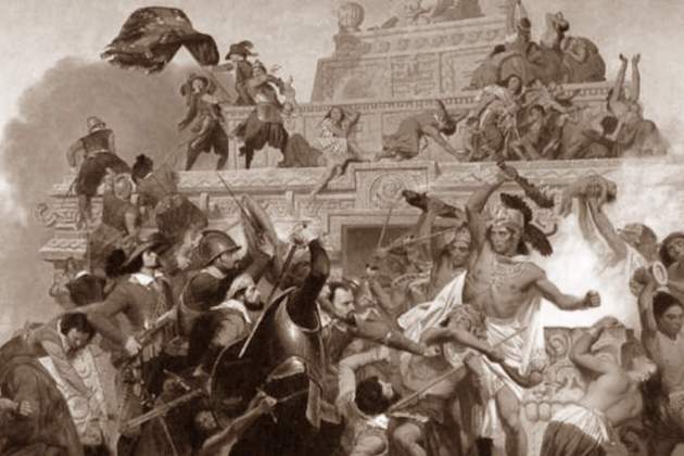La conquesta de Mèxic (Tenochtitlán)
