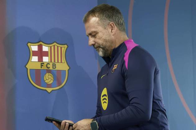 Hansi Flick Barça / Foto: EFE Hansi Flick Barça / Foto: EFE