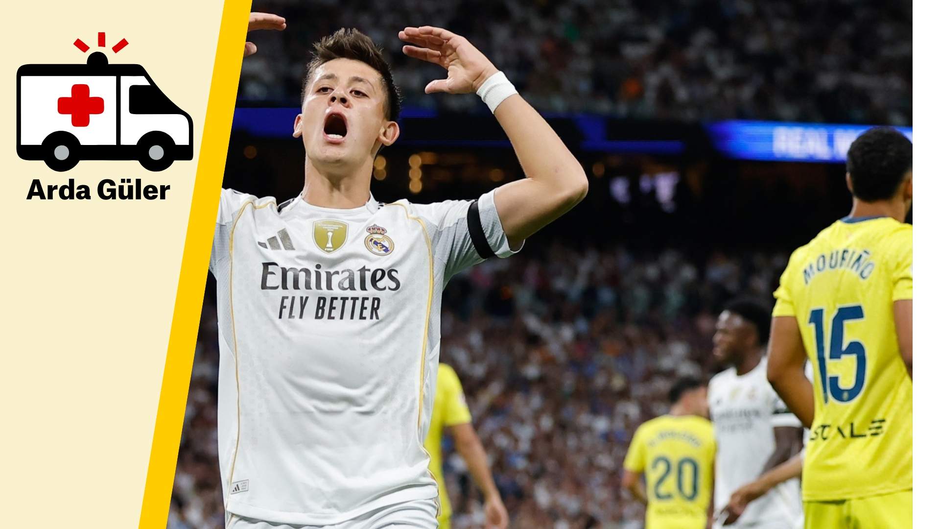 Lesió d'Arda Güler: què li passa, quina lesió té i quant temps estarà de baixa