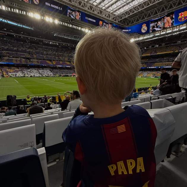 Miles de Jong, el hijo mayor de Frenkie de Jong / Instagram