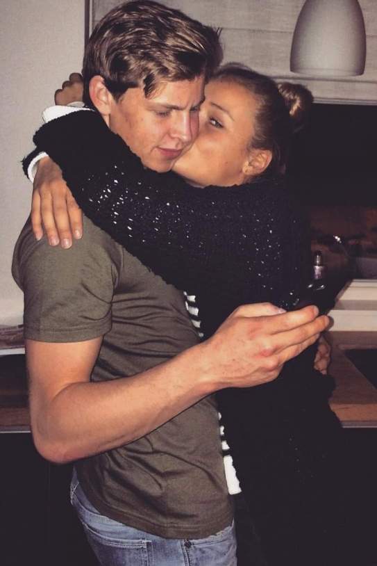 Frenkie de Jong y Mikky Kiemeney de adolescentes / Instagram