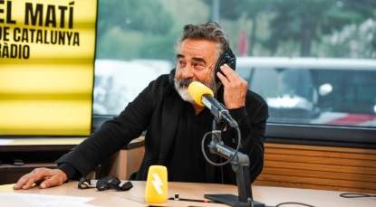 Eduard Fernández en 'El matí de Catalunya Ràdio'