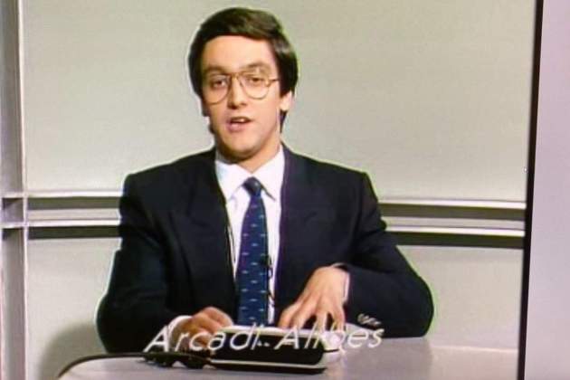 Arcadi Alibés, en 1984 TV3