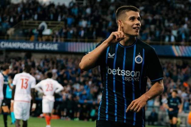 Club Brujas Nicolò Tresoldi / Foto: Instagram @clubbrugge Club Brujas Nicolò Tresoldi / Foto: Instagram @clubbrugge