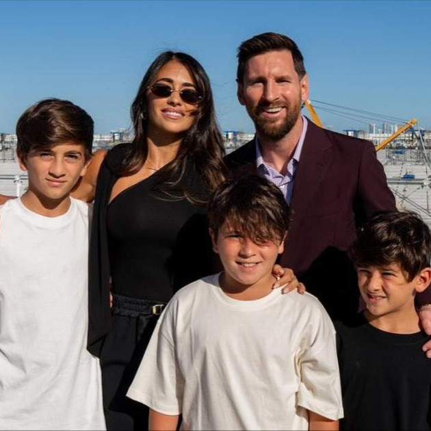 La familia de Leo Messi al completo / Instagram
