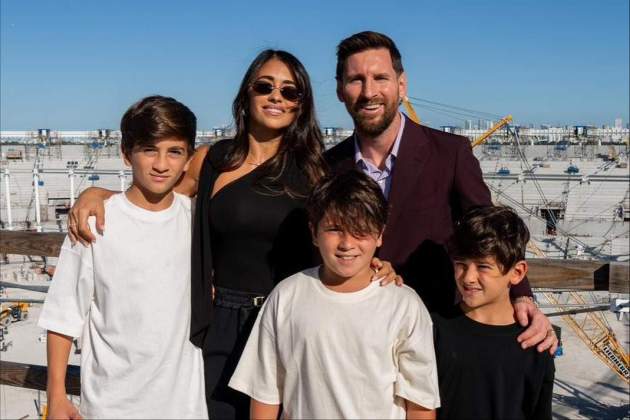 La familia de Leo Messi al completo / Instagram La familia de Leo Messi al completo / Instagram