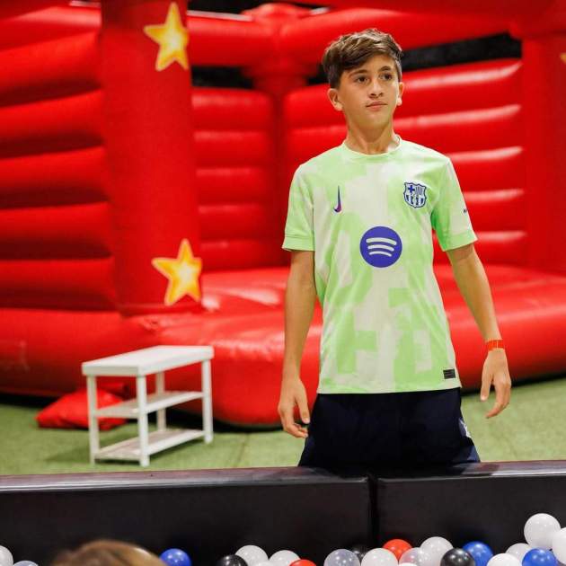 Thiago Messi el día de su cumpleaños / Instagram Thiago Messi el día de su cumpleaños / Instagram