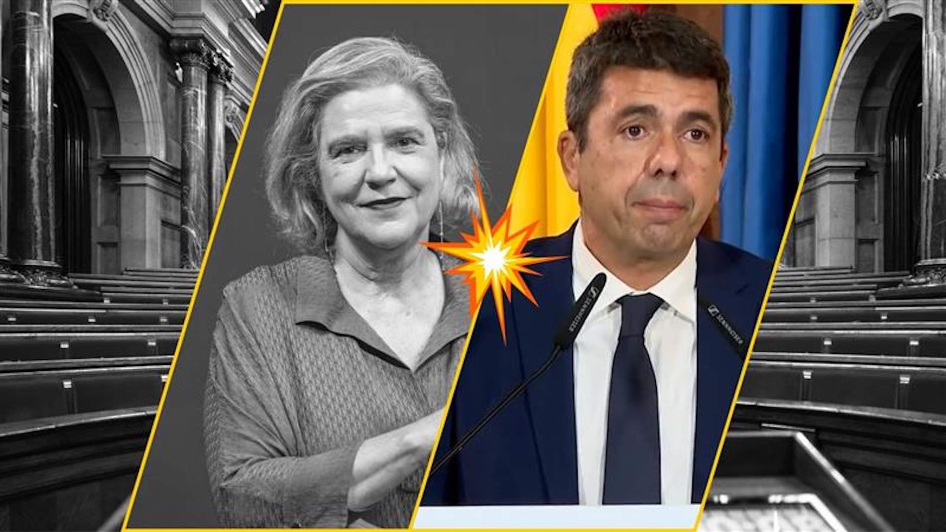 La réplica de Rahola a Mazón: “Será recordado como un presidente indigno”