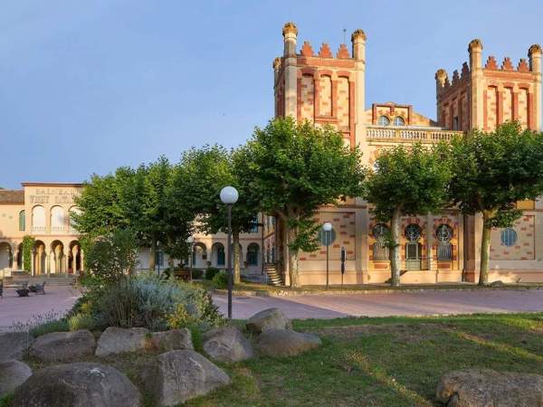 Hotel Balneari Vichy Catalan, a Caldes de Malavella (Girona). Hotel Balneari Vichy Catalan, a Caldes de Malavella (Girona).