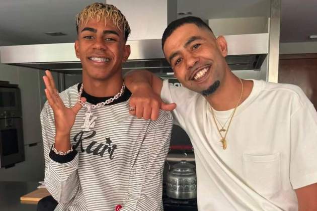 Lamine Yamal y Mounir Nasraoui Lamine Yamal y Mounir Nasraoui