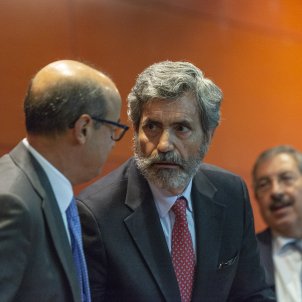 Barrientos i Carlos Lesmes CGPJ - Sergi Alcazar