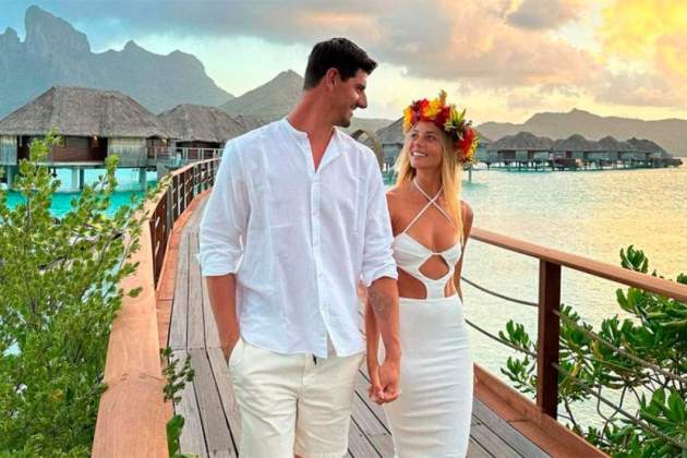 Mishel Gerzig y Thibaut Courtois Redes Mishel Gerzig y Thibaut Courtois Redes