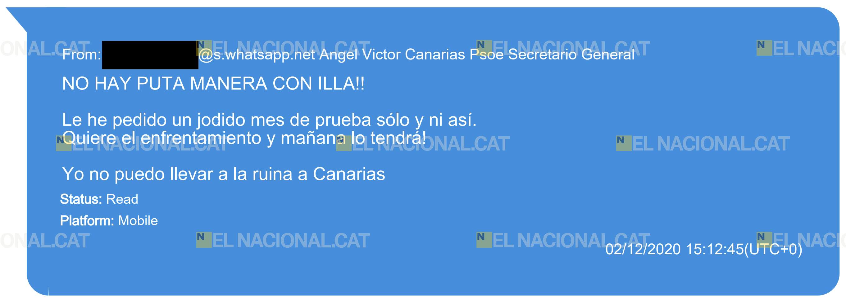 WhatsApp Torres a Koldo UCO 1 WhatsApp Torres a Koldo UCO 1