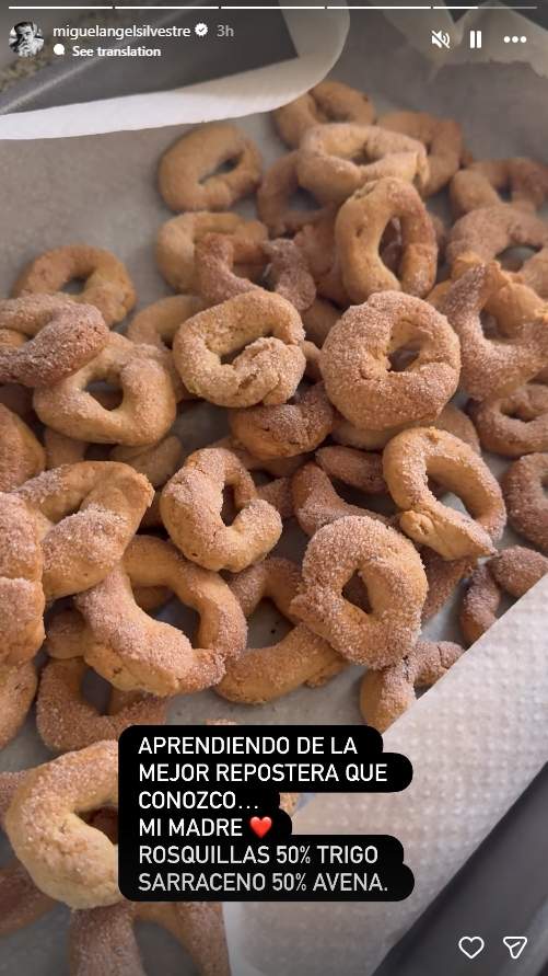 Darrera Storie de Miguel Ángel Silvestre /  Instagram