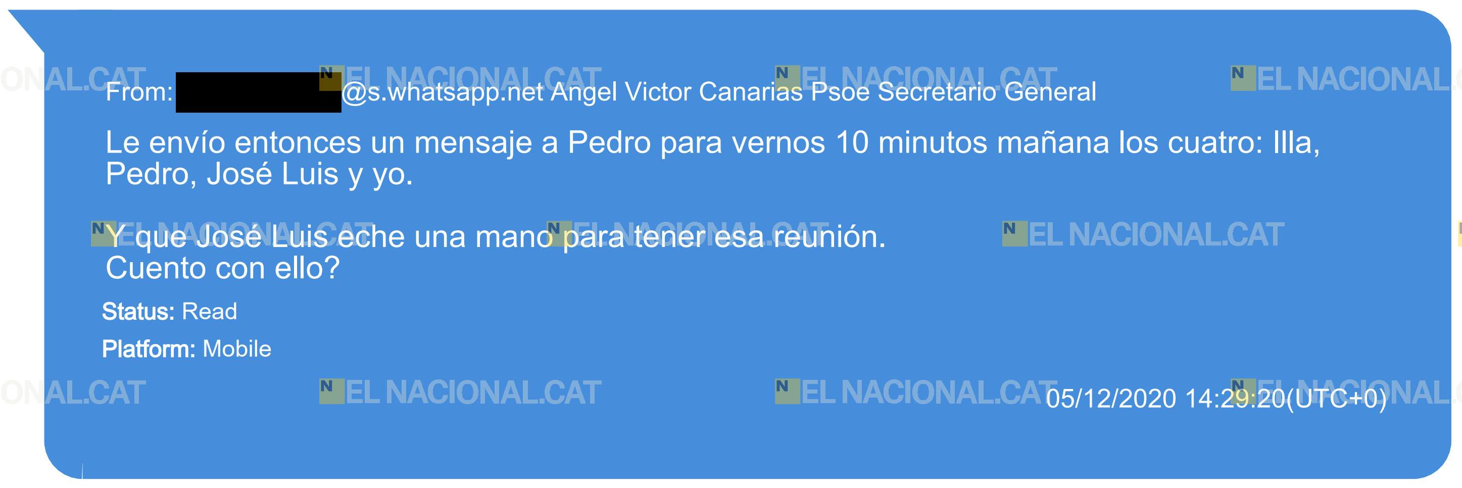 WhatsApp Torres a Koldo UCO 5 WhatsApp Torres a Koldo UCO 5