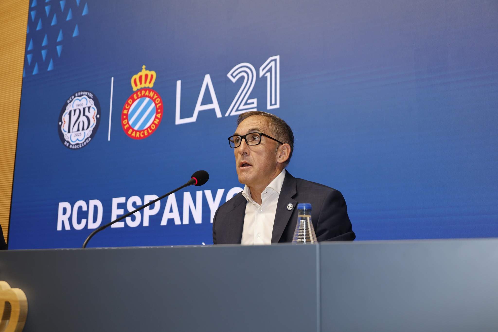 Fran Garagarza, director esportiu de l'Espanyol, ingressat després de patir un infart