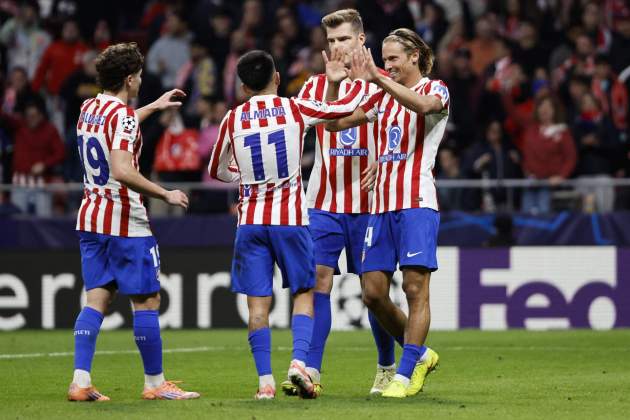 Atlético de Madrid celebración gol / Foto: EFE