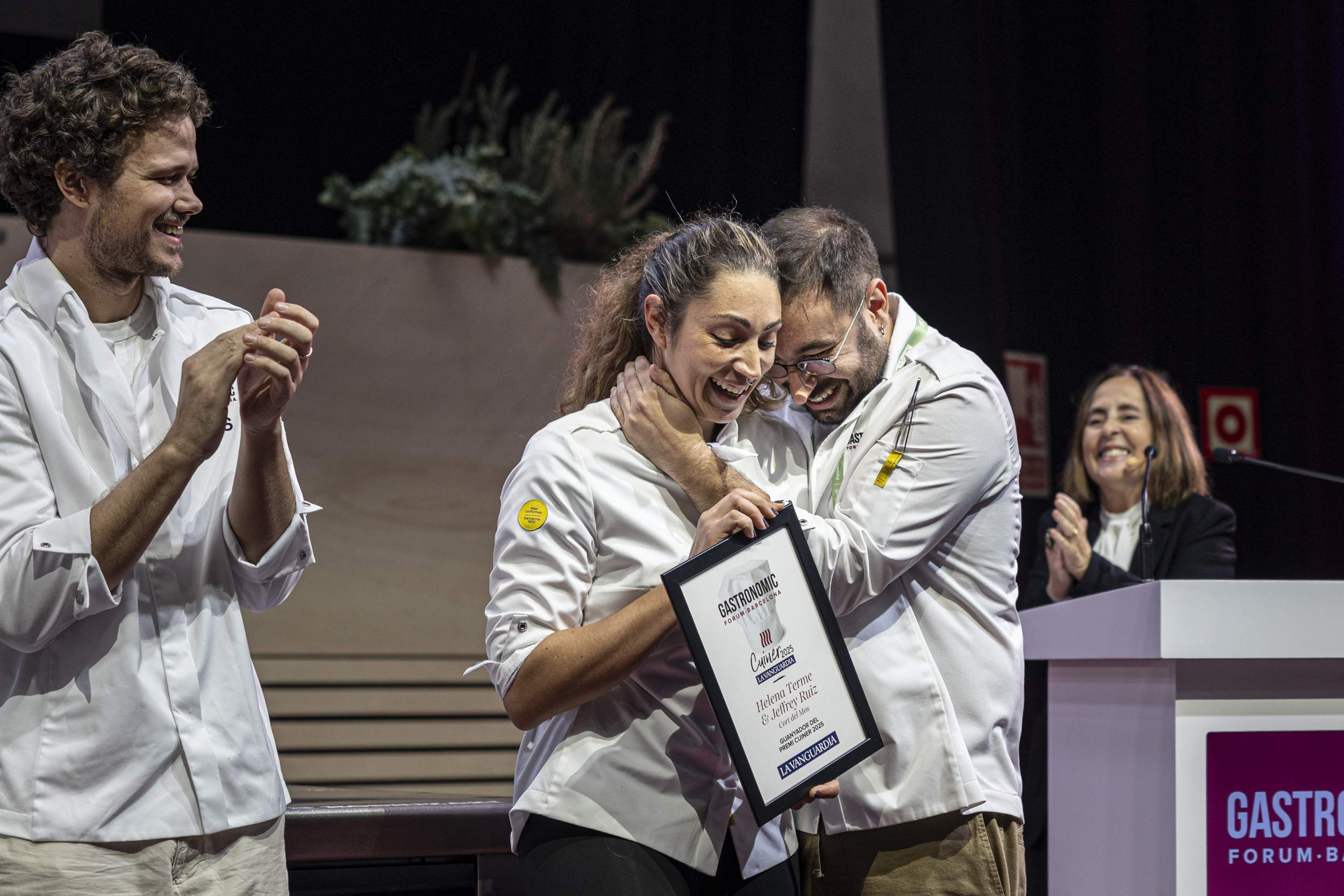 Els xefs de La Cort del Mos guanyen el premi a Millors Cuiners del Gastronomic Forum Barcelona 2025