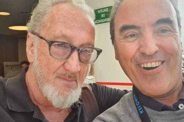 L'Oriol Sala Patau, amb Robert Englund (Freddy Krueger) IG