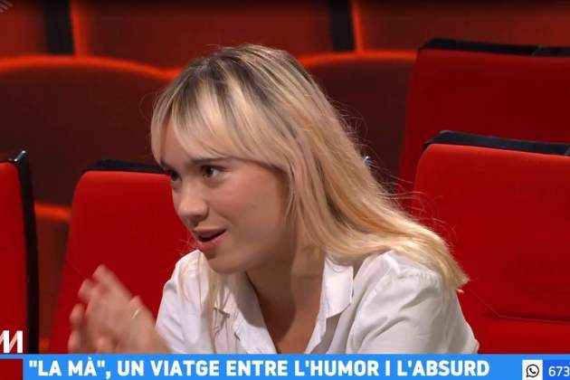 Mia Sala Patau, primera entrevista en directe a la tele TV3