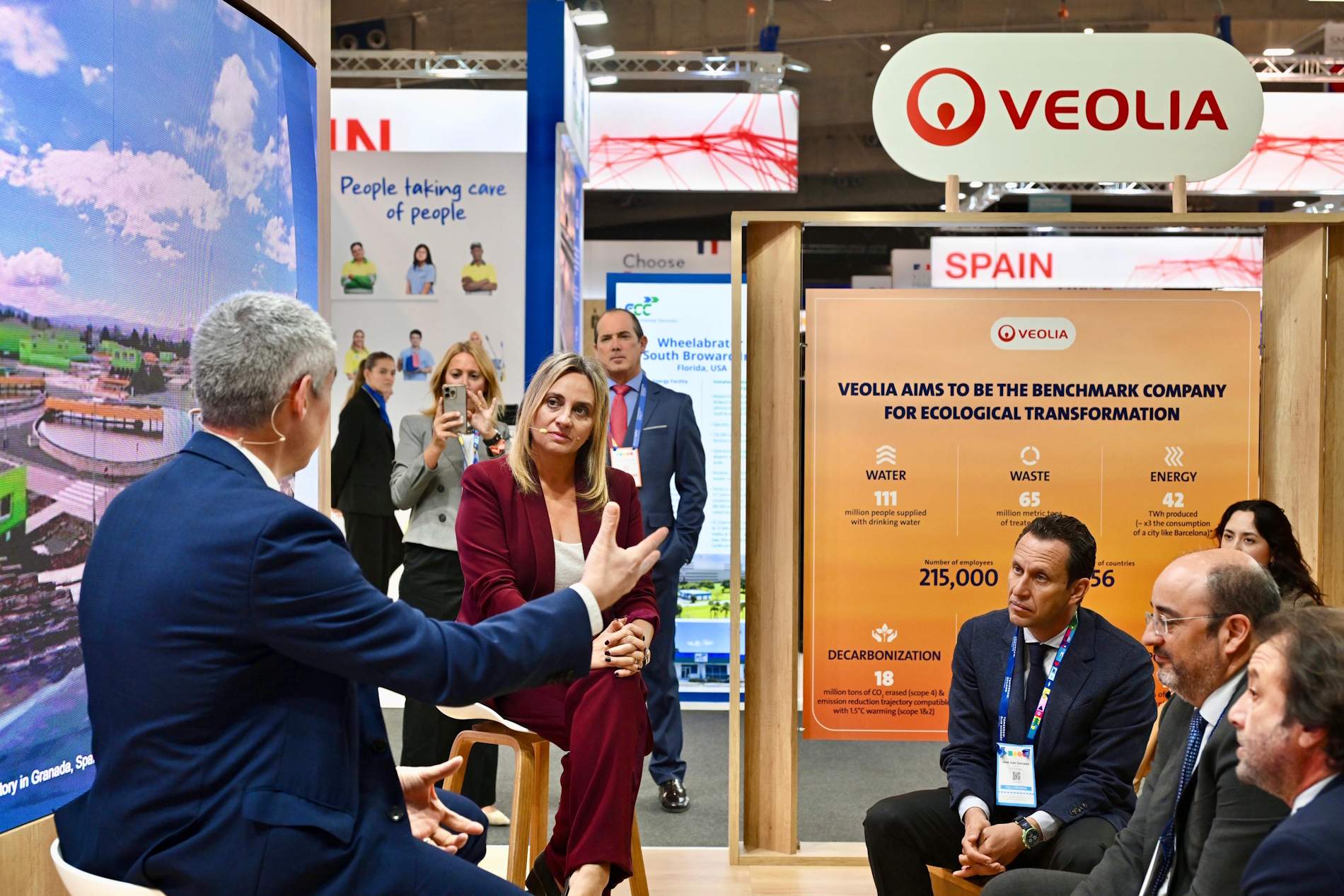 Veolia promueve la seguridad ecológica de las ciudades del futuro en el Smart City Expo World Congress