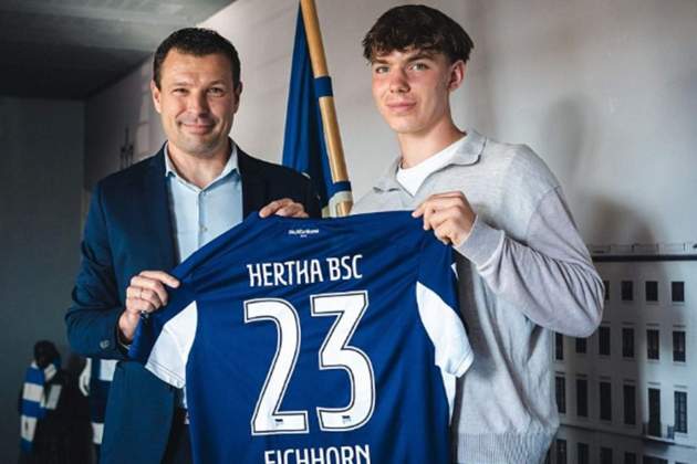 Kennet Eichhorn Hertha Berlin Kennet Eichhorn Hertha Berlin