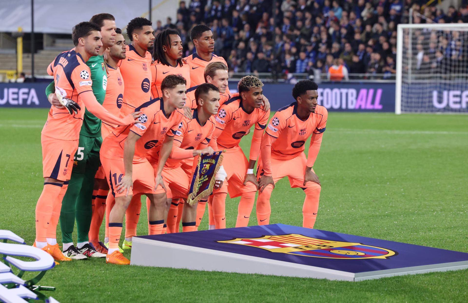 Las notas del Brujas - Barça de la Champions: dos destacados y tres suspensos preocupantes