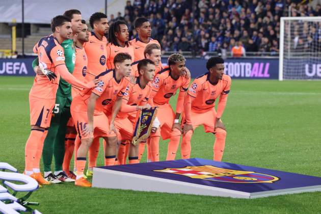 Barça alineación Brujas / Foto: EFE