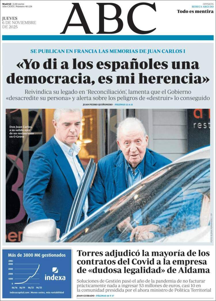 ABC, 6 novembre 2025 ABC, 6 novembre 2025