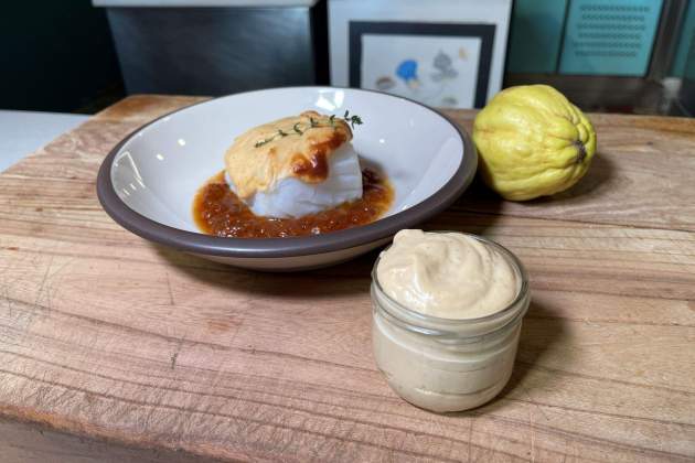 Allioli de codony. / Foto: Raquel Sánchez Allioli de codony. / Foto: Raquel Sánchez