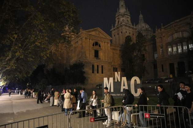 Listening party nou disc Rosalia MNAC / Efe Listening party nou disc Rosalia MNAC / Efe