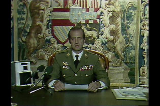 rey cop d'estat 23 F tve captura rey cop d'estat 23 F tve captura