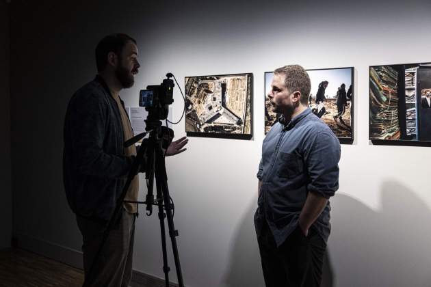 WORLD PRESS PHOTO 2025 Samuel Nacar, fotògraf / Foto: Montse Giralt WORLD PRESS PHOTO 2025 Samuel Nacar, fotògraf / Foto: Montse Giralt