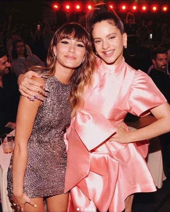 Ambas en una gala de los 40 Music Awards / Instagram Ambas en una gala de los 40 Music Awards / Instagram