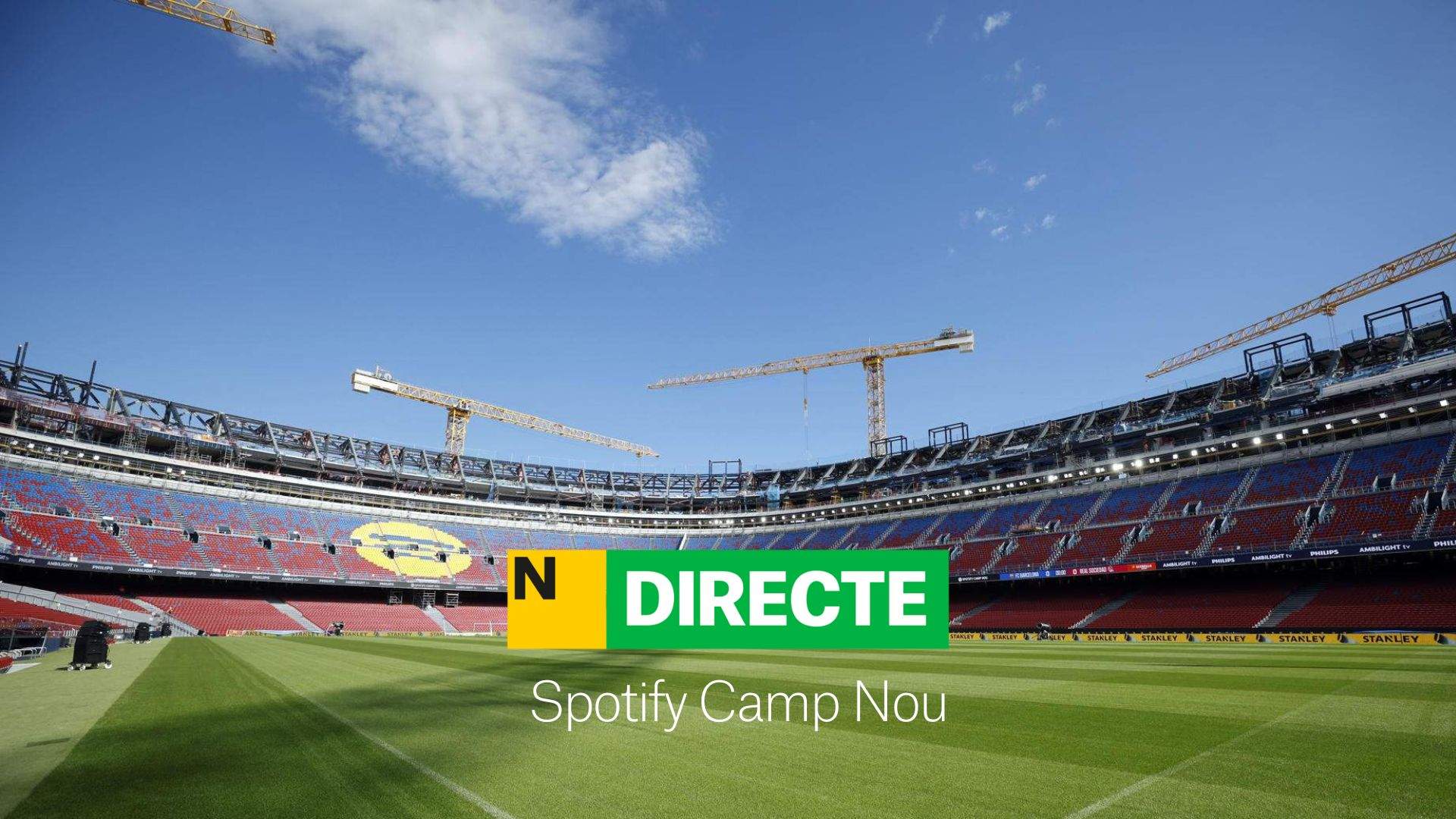 Retorn a l'Spotify Camp Nou avui, DIRECTE | Última hora de l'entrenament de portes obertes