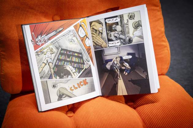 Entrevista Ouri Fink, dibuixant / Foto: Carlos Baglietto Entrevista Ouri Fink, dibuixant / Foto: Carlos Baglietto