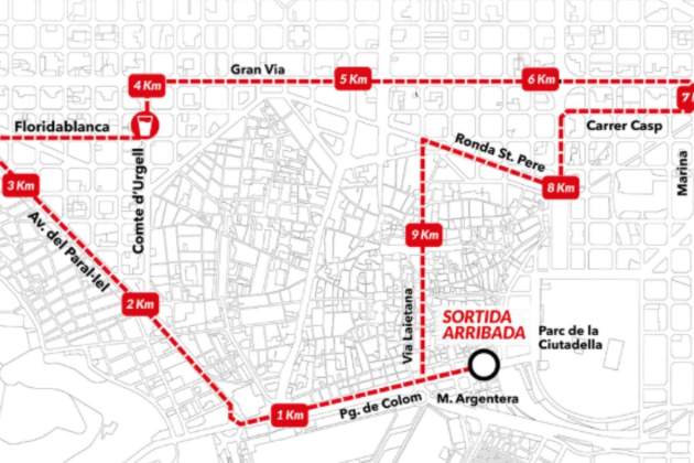 Cursa Bombers Recorregut Cursa Bombers Recorregut