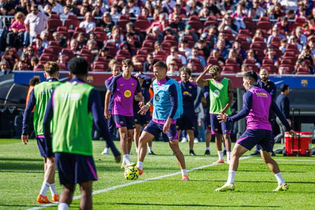 Camp nou spotify entrenament / Foto: Montse Giralt
