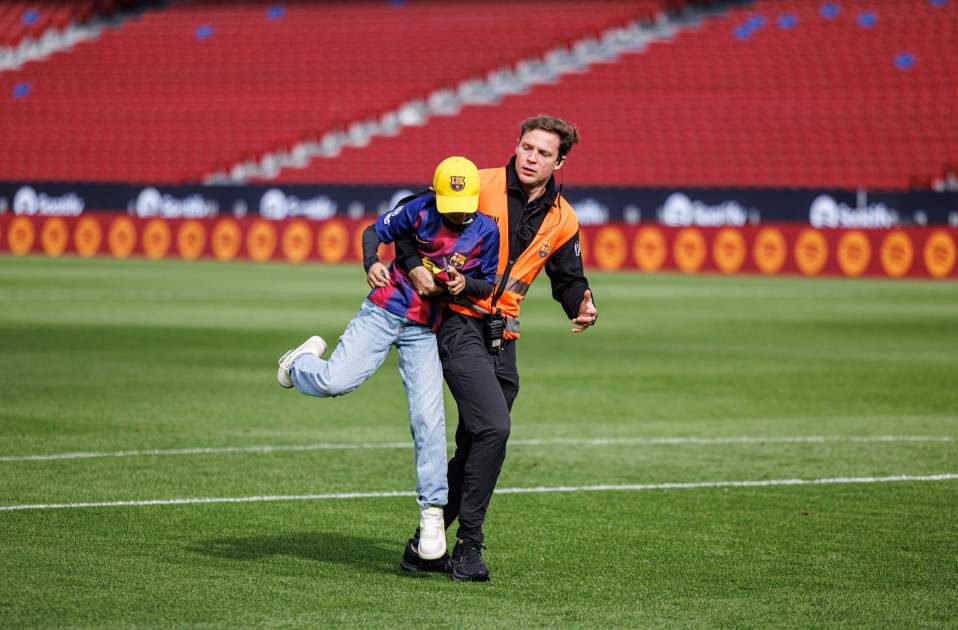 Camp nou spotify entrenament / Foto: Montse Giralt