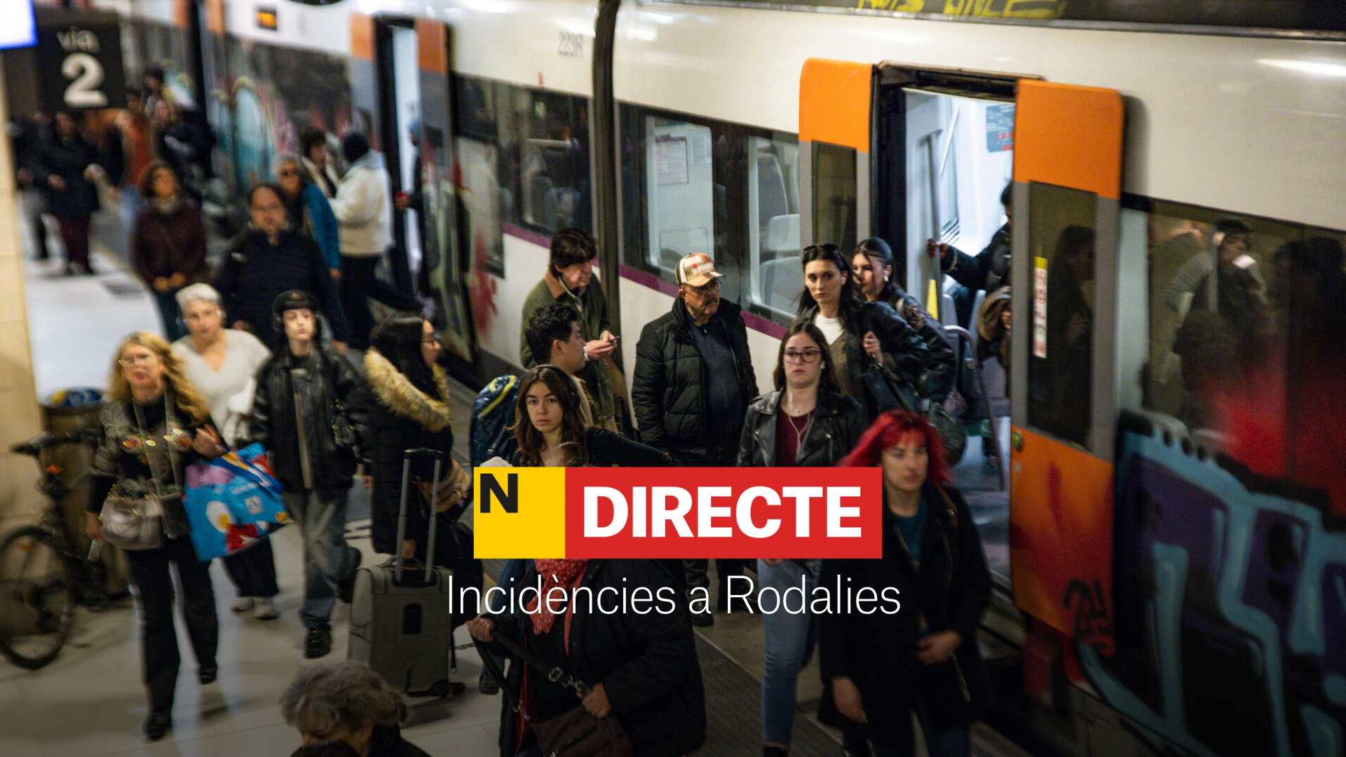 Incidencias en Rodalies hoy, DIRECTO | Afectaciones y última hora del estado del servicio de los trenes