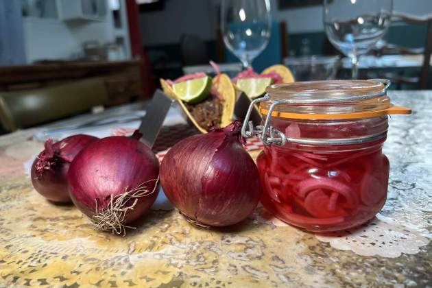 Ceba envinagrada. / Foto: Raquel Sánchez